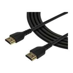 StarTech.com Cavo HDMI 2.0 con Ethernet da 2 m - Funziona con Chromebook - Durevole ad alta velocità 4K 60Hz HDR Ultra HD - Cav