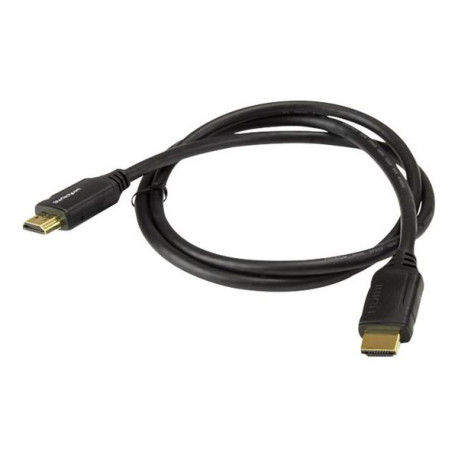 StarTech.com Cavo HDMI Premium ad alta velocità con Ethernet - 4K 60Hz - Cavo HDMI Certificato Premium da 1m - Cavo HDMI con Et