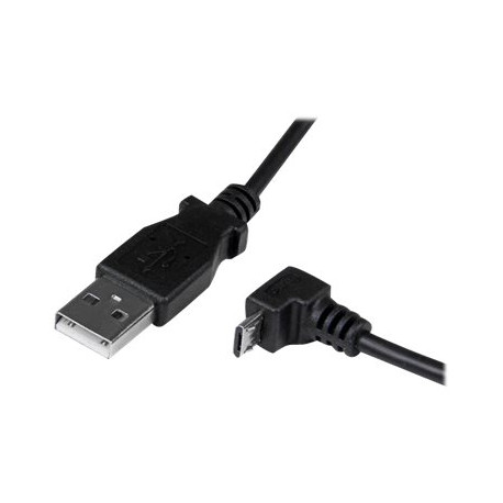 StarTech.com Cavo micro USB 2 m - A a Micro B angolare verso il basso - Cavo USB - Micro-USB Tipo B (M) a USB (M) - USB 2.0 - 2