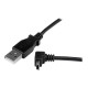 StarTech.com Cavo mini USB 1 m- A a Mini B con angolare verso l'alto - Cavo USB - USB (M) a mini-USB Type B (M) - 1 m - connett