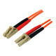 StarTech.com Cavo patch duplex in fibra multimodale 50/125 15 m LC/LC - LSZH (50FIBLCLC15) - Cavo di rete - LC multi-mode (M) a