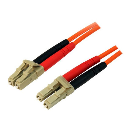 StarTech.com Cavo patch duplex in fibra multimodale 50/125 3 m LC/LC - LSZH (50FIBLCLC3) - Cavo di rete - LC multi-mode (M) a L