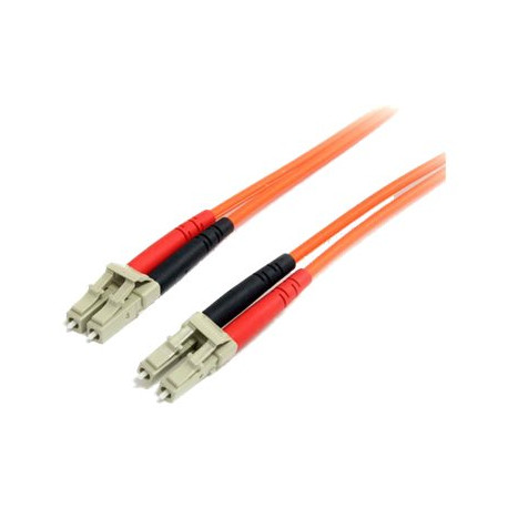 StarTech.com Cavo patch duplex in fibra multimodale 62,5/125 5 m LC/LC - LSZH (FIBLCLC5) - Cavo patch - LC multi-mode (M) a LC 