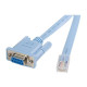 StarTech.com Cavo per gestione console router Cisco RJ45 a serie DB9 da 1,8m Maschio/Femmina - celeste - Cavo seriale - RJ-45 (