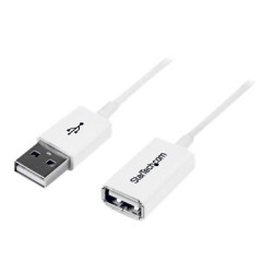 StarTech.com Cavo prolunga USB 2.0 da A ad A - Cavo Extender USB2.0 Maschio / Femmina da 3m - Bianco - Prolunga USB - USB (F) a