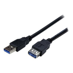 StarTech.com Cavo prolunga USB 3.0 SuperSpeed Tipo A da 2m da A ad A di colore nero - Maschio/Femmina - Prolunga USB - USB Tipo