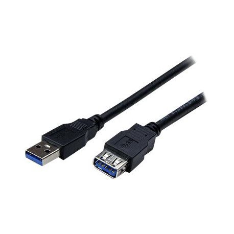 StarTech.com Cavo prolunga USB 3.0 SuperSpeed Tipo A da 2m da A ad A di colore nero - Maschio/Femmina - Prolunga USB - USB Tipo