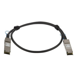 StarTech.com Cavo QSFP+ a connessione diretta da 1 m - Compatibile con Cisco QSFP-H40G-CU1M - Cavo QSFP+ 40G - Cavo Twinax pass