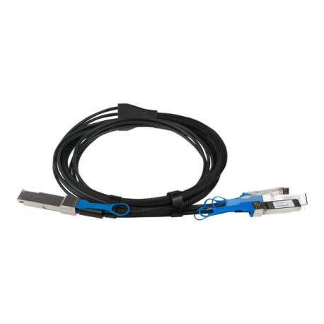 StarTech.com CAVO QSFP+ Breakout a connessione diretta - QSFP+ a 4x SFP+ da 2m - Cavo Twinax passivo - Cavo di breakout - QSFP+