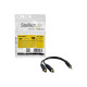 StarTech.com Cavo splitter stereo 15 cm - 3,5 mm maschio a 2 connettori femmina 3,5 mm - Ripartitore audio - mini-phone stereo 