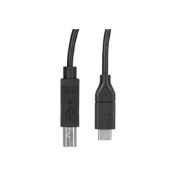 StarTech.com Cavo Stampante USB-B a USB-C da 3 m - USB 2.0 - Cavo USB Tipo-C per Stampante - Cavo USB - USB-C (M) dritto a USB 