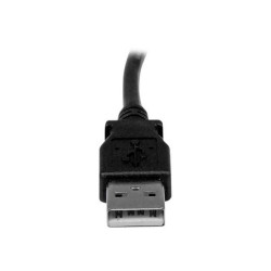 StarTech.com Cavo USB 2.0 A a B con angolare destro da 1 m - M/M - Cavo USB - USB Tipo B (M) a USB (M) - USB 2.0 - 1 m - connet