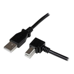 StarTech.com Cavo USB 2.0 A a B con angolare destro da 2 m - M/M - Cavo USB - USB Tipo B (M) a USB (M) - USB 2.0 - 2 m - connet