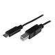 StarTech.com Cavo USB 2.0 USB-B a USB-C type-C Tipo-C - 1m - Cavo USB - USB-C (M) a USB Tipo B (M) - USB 2.0 - 1 m - nero - per