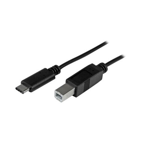 StarTech.com Cavo USB 2.0 USB-B a USB-C type-C Tipo-C - 1m - Cavo USB - USB-C (M) a USB Tipo B (M) - USB 2.0 - 1 m - nero - per