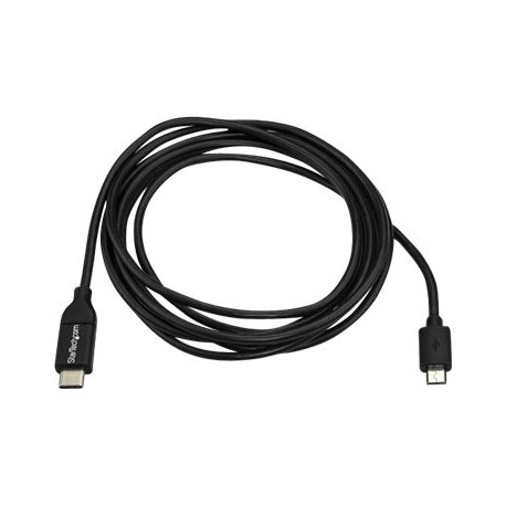 StarTech.com Cavo USB 2.0 USB-C Type-C / Tipo-C a Micro-B nero da 1m - Cavo USB - 24 pin USB-C (M) a Micro-USB Tipo B (M) - USB