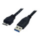 StarTech.com Cavo USB 3.0 SuperSpeed 50 cm nero A a Micro B - M/M - Cavo USB - Micro USB tipo B (M) a USB Tipo A (M) - USB 3.0 