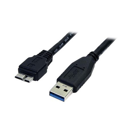 StarTech.com Cavo USB 3.0 SuperSpeed 50 cm nero A a Micro B - M/M - Cavo USB - Micro USB tipo B (M) a USB Tipo A (M) - USB 3.0 