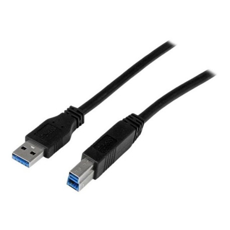 StarTech.com Cavo USB 3.0 SuperSpeed A a B certificato da 1 m - M/M - Cavo USB - USB Type B (M) a USB Tipo A (M) - USB 3.0 - 1 