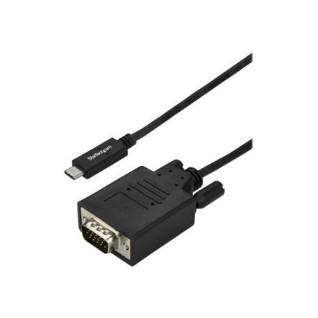 StarTech.com Cavo USB C a VGA 3m - Cavo adattatore USB tipo C a VGA 1920x1200/1080p - Compatibile con Thunderbolt 3 - Per monit