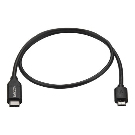 StarTech.com Cavo USB-C a Micro-B - M/M - Cavo di Ricarica USB 2.0 / USB Tipo-C da 50cm - Compatibile Thunderbolt 3 - Cavo USB 