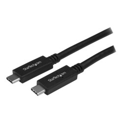 StarTech.com Cavo USB-C a USB-C - M/M - 1m - USB 3.0 (5Gbps) - Cavo di Ricarica USB-C - Cavo USB Tipo-C - Cavo USB - 24 pin USB