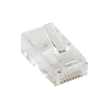 StarTech.com Connettore modulare a treccia RJ45 Cat5e - Confezione da 50 - Connettore di rete - RJ-45 (M) - CAT 5e (pacchetto d