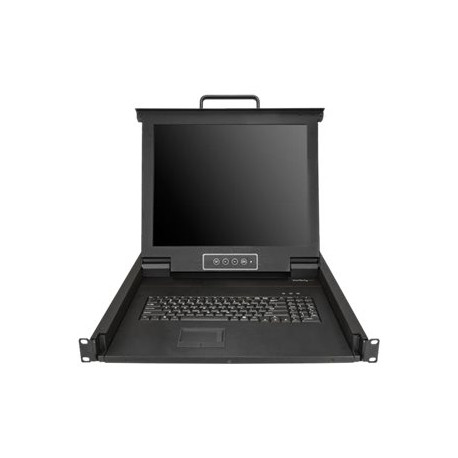 StarTech.com Console KVM per Armadio Rack - KVM Switch VGA - Monitor LCD 17" - Montabile a Rack - Cassetto KVM universale 1U LC