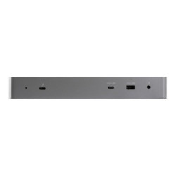 StarTech.com Dock Thunderbolt 3 per doppio monitor DisplayPort 1.4 o doppio display HDMI 4K - Dock TB3/USB-C 8K 96W PD 5xUSB (T