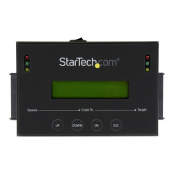 StarTech.com Duplicatore Autonomo per dischi rigidi SATA 6Gbpm da 2,5 / 3,5 pollici con archivio immagini HDD multiple - Duplic