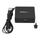 StarTech.com Estrattore Audio HDMI - HDMI a 3,5mm Convertitore Audio - 2.1 Stereo Audio - 1080p - Estrattore di segnale audio H