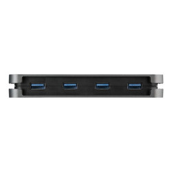 StarTech.com Hub USB 3.0 a 4 porte da USB-A a 4x USB-A - 5Gbps portatile - USB alimentato via bus con cavo integrato 28cm (HB30