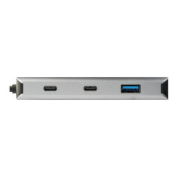 StarTech.com Hub USB-C a 4 porte (10Gbps) con 2x USB-A e 2x USB-C - Cavo Host da 25 cm incorporato  (HB31C2A2CB) - Hub - 2 x US