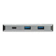 StarTech.com Hub USB-C a 4 porte con Power Delivery- 10 Gbps - 3 USB-A e 1 USB-C (HB31C3A1CPD3) - Hub - 1 x USB-C + 3 x USB 3.1