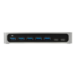 StarTech.com Hub USB-C a 7 porte - 5x USB-A + 2 USB-C - USB 3.0 - Hub Alimentato USB Tipo C - Hub - 5 x SuperSpeed USB 3.0 + 2 