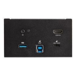 StarTech.com Modulo Dock per PC Portatile Sala Conferenza - Box Connettività - 4K HDMI - USB-C / USB-A - USB-C PD - Docking sta