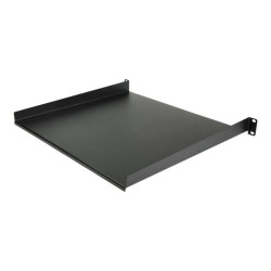 StarTech.com Ripiano per server rack da 1U - Profondità 40 cm - Mensola rack - nero - 1U - 16" - per P/N: CABSHELF116V, RK1536B