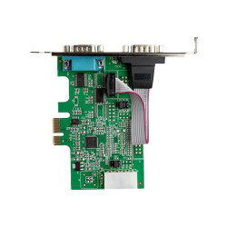 StarTech.com Scheda adattatore seriale PCI Express RS232 a 2 porte - Scheda controller host seriale PCIe RS232 - PCIe a doppia 