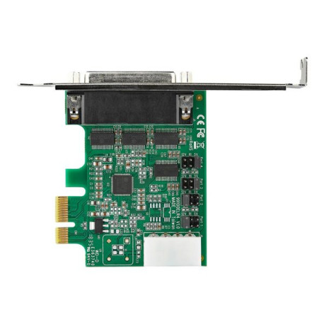 StarTech.com Scheda adattatore seriale PCI Express RS232 a 4 porte - Scheda di espansione/controller seriale PCIe RS232 /DB9 - 