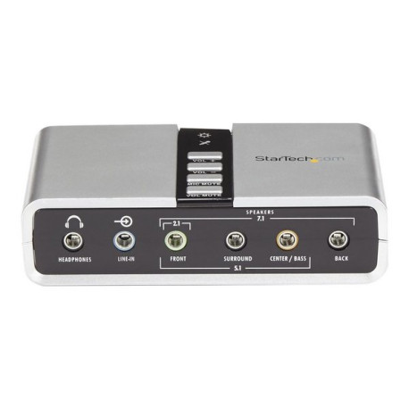 StarTech.com Scheda audio esterna adattatore audio USB 7.1 con audio digitale SPDIF - Scheda audio - 48 kHz - 7.1 - USB 2.0 - p