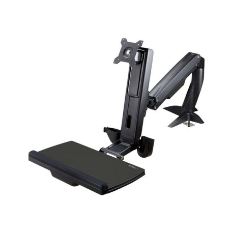 StarTech.com Braccio regolabile per postazione di lavoro Sit-Stand per monitor VESA 34" - Supporto ergonomico articolato (ARMST