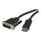 StarTech.com Cavo adattatore da DisplayPort a DVI da 3m. - Convertitore video DP a DVI M/M (DP2DVIMM10) - Cavo DisplayPort - Di