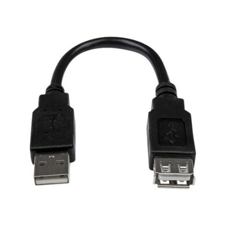 StarTech.com Cavo adattatore di prolunga USB 2.0 da 15 cm A ad A - M/F - Prolunga USB - USB (M) a USB (F) - USB 2.0 - 15 cm - n