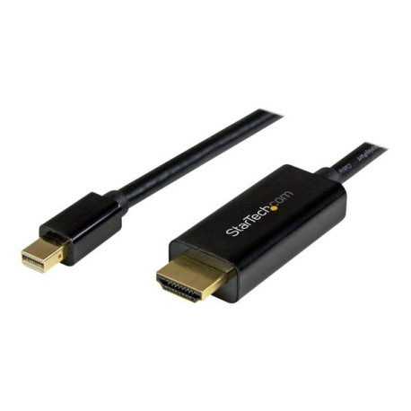 StarTech.com Cavo Adattatore HDMI a Mini DisplayPort da 5m - mDP a HDMI con cavo incorporato - 4k 30hz - Cavo adattatore - Mini