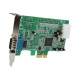 StarTech.com Scheda PCI Express seriale nativa basso profilo a 1 porta RS-232 con 16550 UART (PEX1S553LP) - Scheda seriale - PC