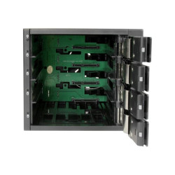 StarTech.com Sistema Backplane per rack hot-swap portatili a 4 bay alloggiamenti con ventola per HDD SAS II / SATA III 3,5" - 6