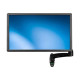 StarTech.com Supporto da Parete per Monitor a Singolo braccio - Regolazione Altezza (LED, LCD, Plasma) One-Touch - Kit montaggi