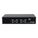 StarTech.com Switch KVM DisplayPort a 4 porte con audio - Commutatore USB, tastiera, Mouse, computer per monitor DP - 2560x1600