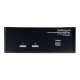 StarTech.com Switch KVM doppio monitor VGA DVI 2 porte USB con audio e hub USB 2.0 - Commutatore doppio monitor VGA DVI (SV231D