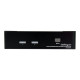 StarTech.com Switch KVM DVI USB 2 porte, con audio e hub USB 2.0 - Switch KVM / audio / USB - 2 x KVM / audio / USB - 1 utente 